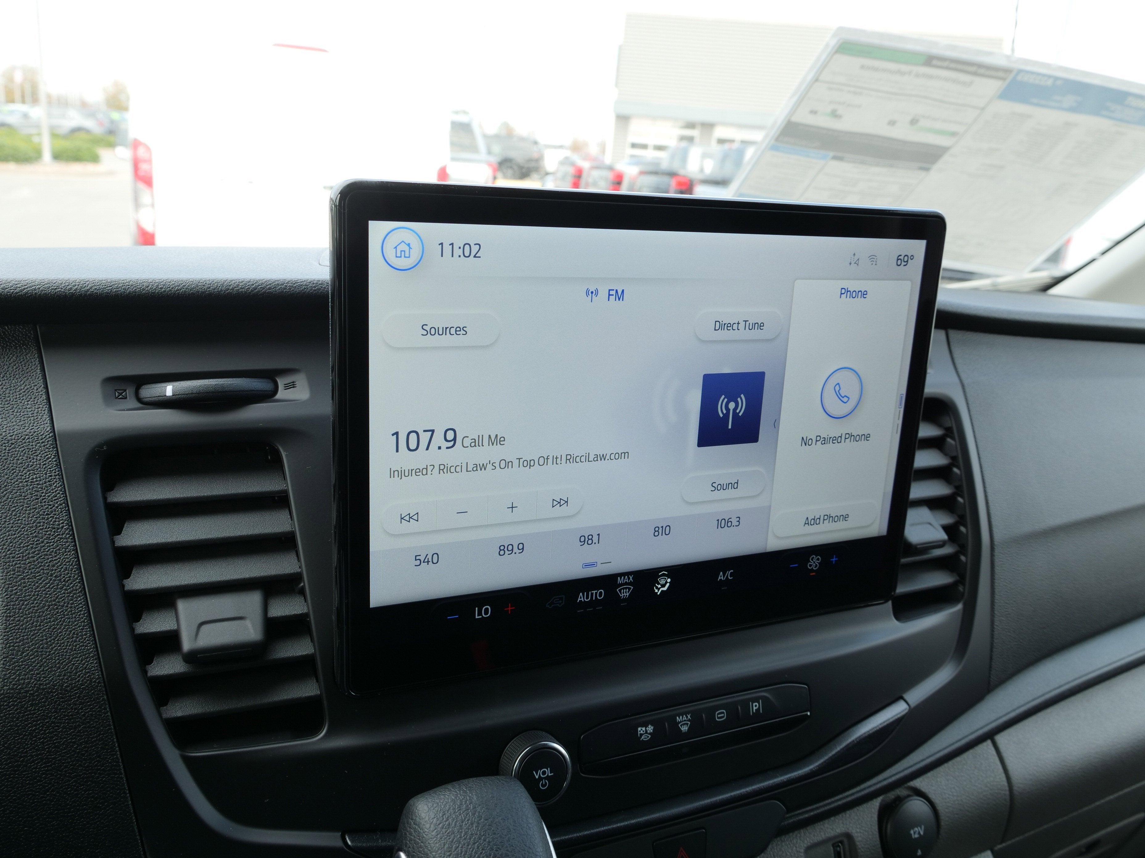 2026 Ford Transit Cargo Van Base