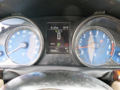 2013 Maserati GranTurismo Convertible 2dr Conv GranTurismo