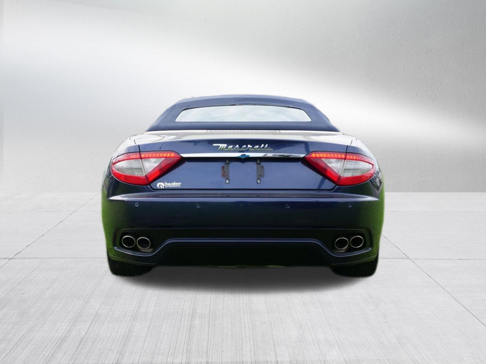 2013 Maserati GranTurismo Convertible 2dr Conv GranTurismo