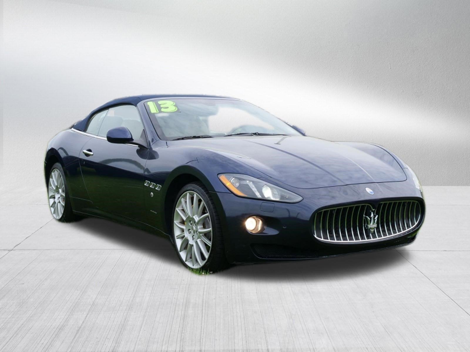 2013 Maserati GranTurismo Convertible 2dr Conv GranTurismo